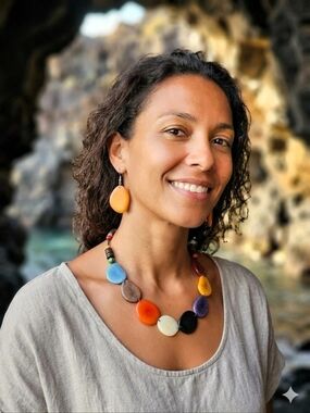Multicolor Beaded Necklace & Earrings